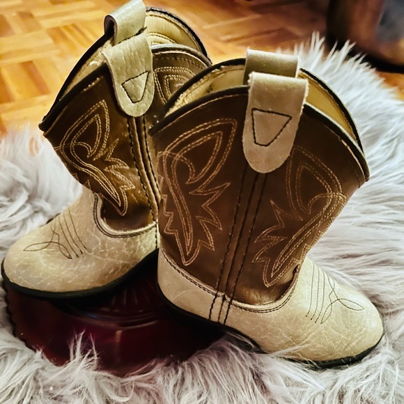 Broncos toddler cowboy boots size 4 D - Picture 1 of 5